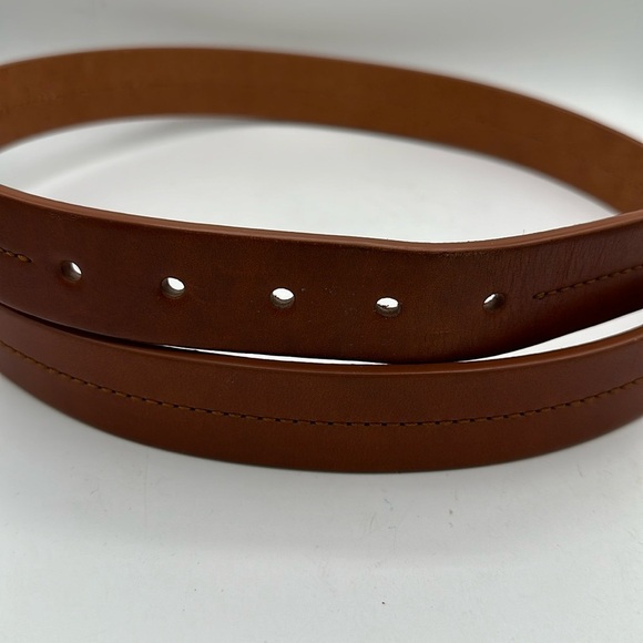 Shinola Detroit brown leather belt, size 42 - Picture 5 of 9